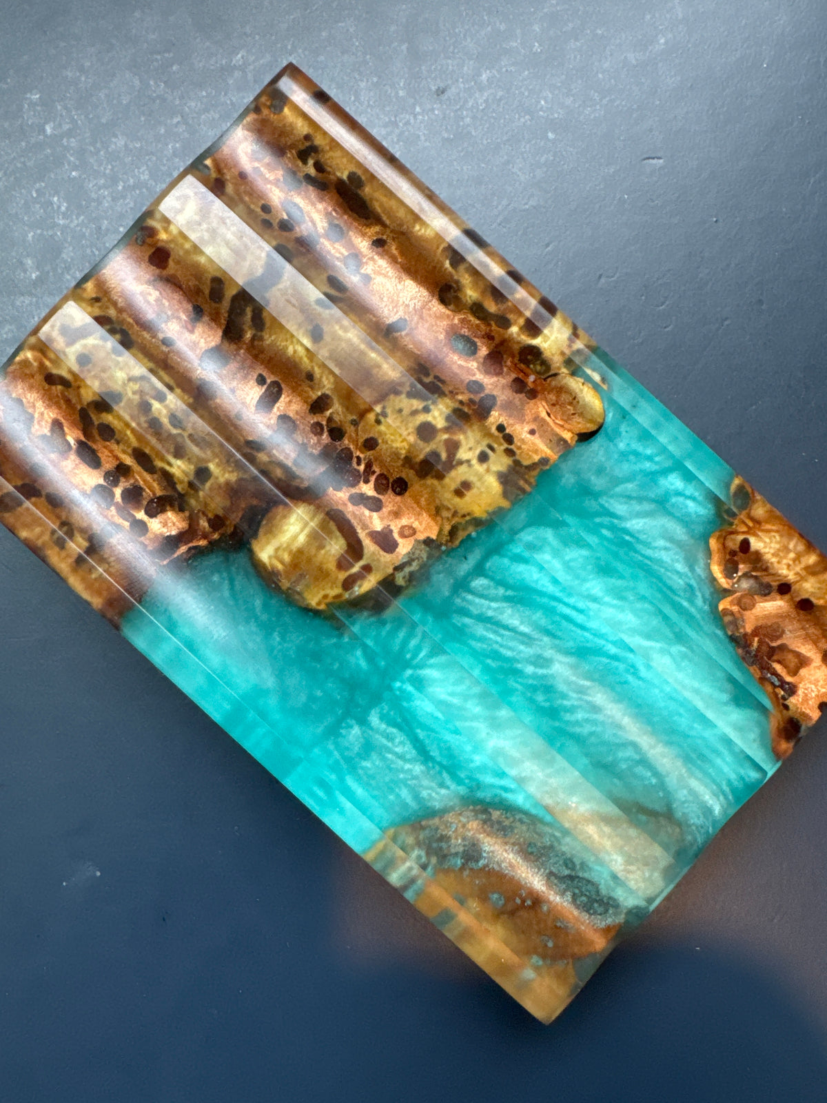 Wood and Epoxy Pen Rest