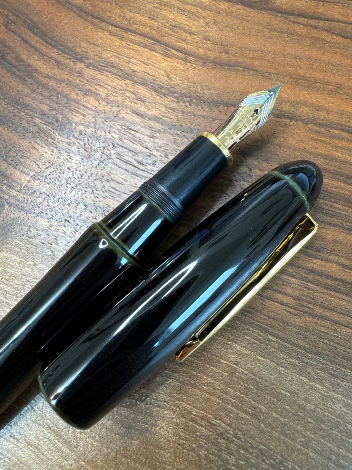 Platinum Izumo Soratame Urushi Fountain Pen Fine Nib