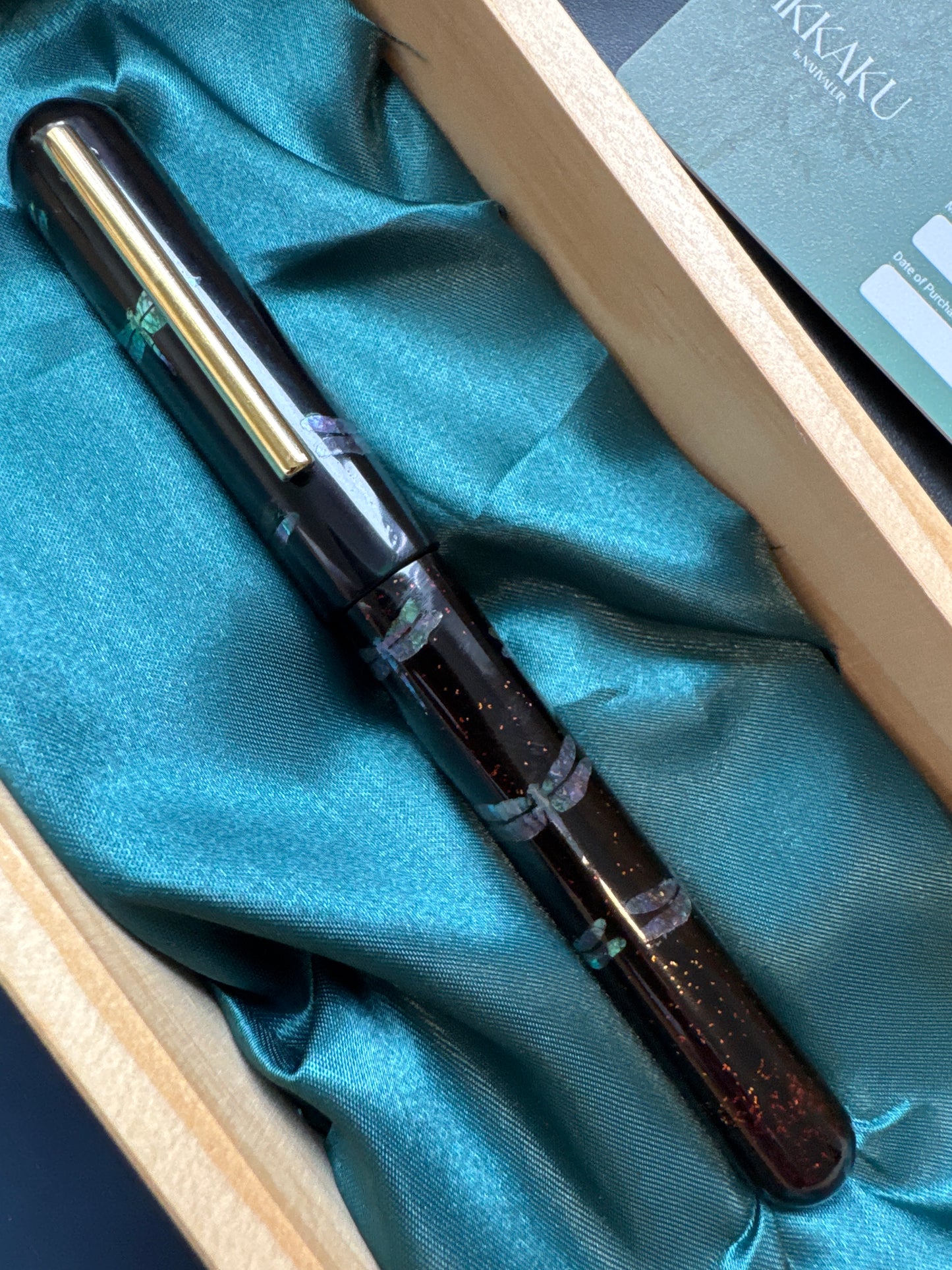 Nahvalur Ikkaku Dragonfly Fountain Pen Medium Nib