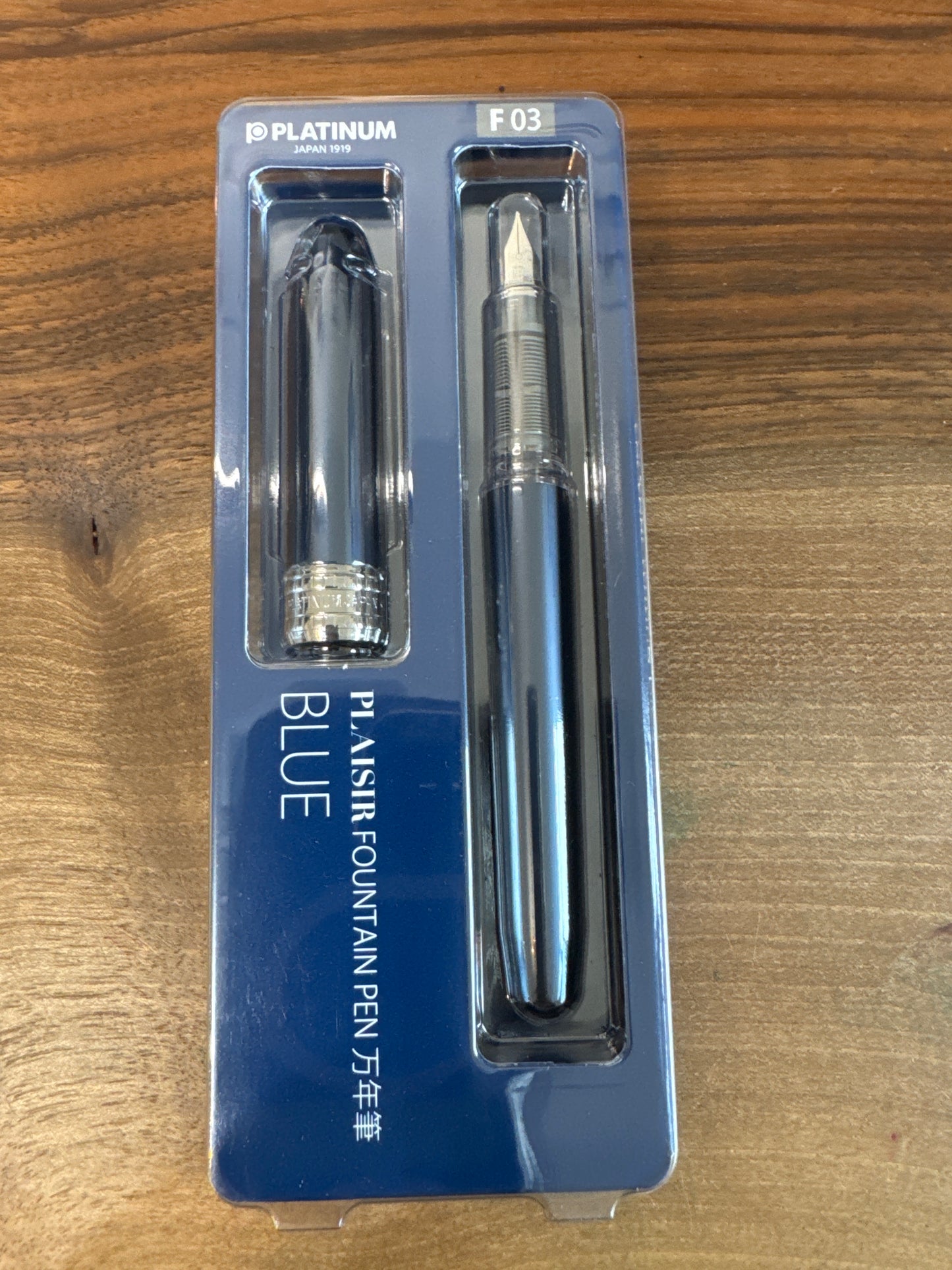 Platinum Plaisir- Fine: Blue / Fine