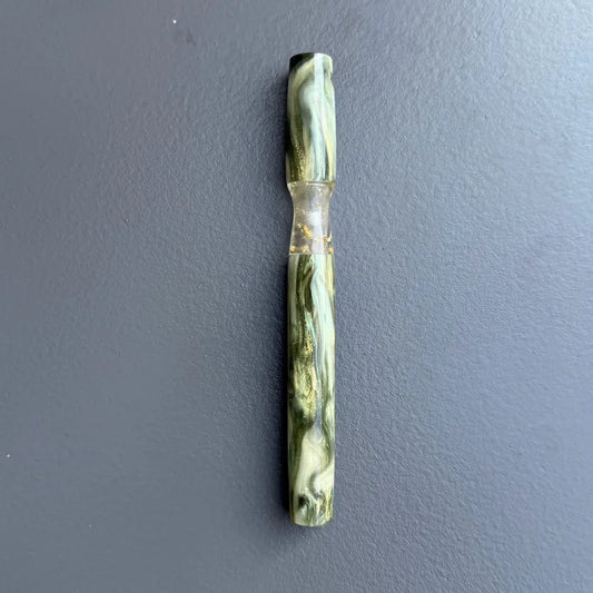Mayfair Pens Noldor Jade Mermaid Broad Nib Fountain Pen