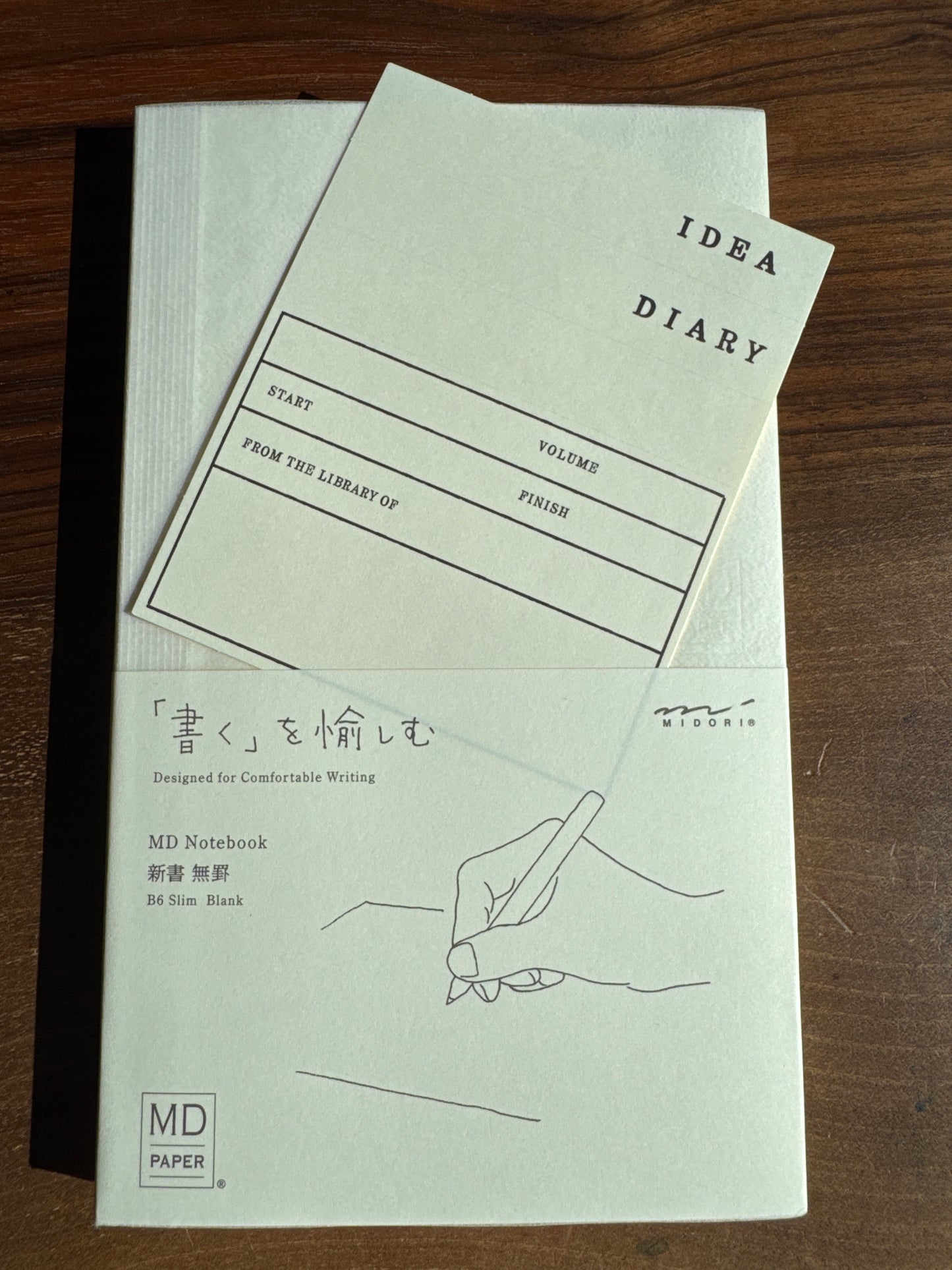 MD Notebook B6 Slim Blank