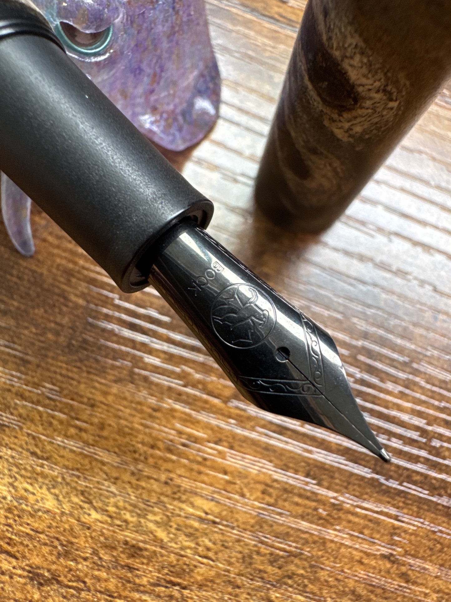 Ryan Krusac California Buckeye Burl Fountain Pen
