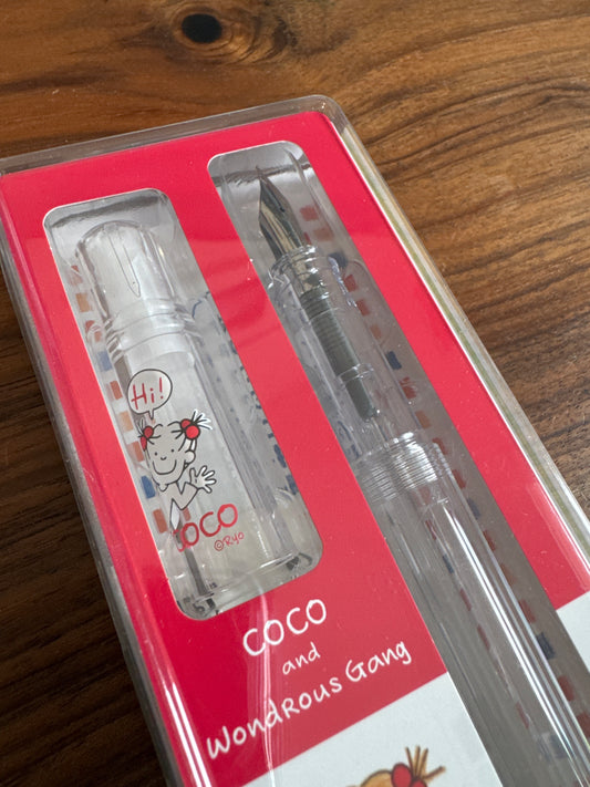 Pilot Kakuno Coco and Wondrous Gang Fountain Pen Fine nib