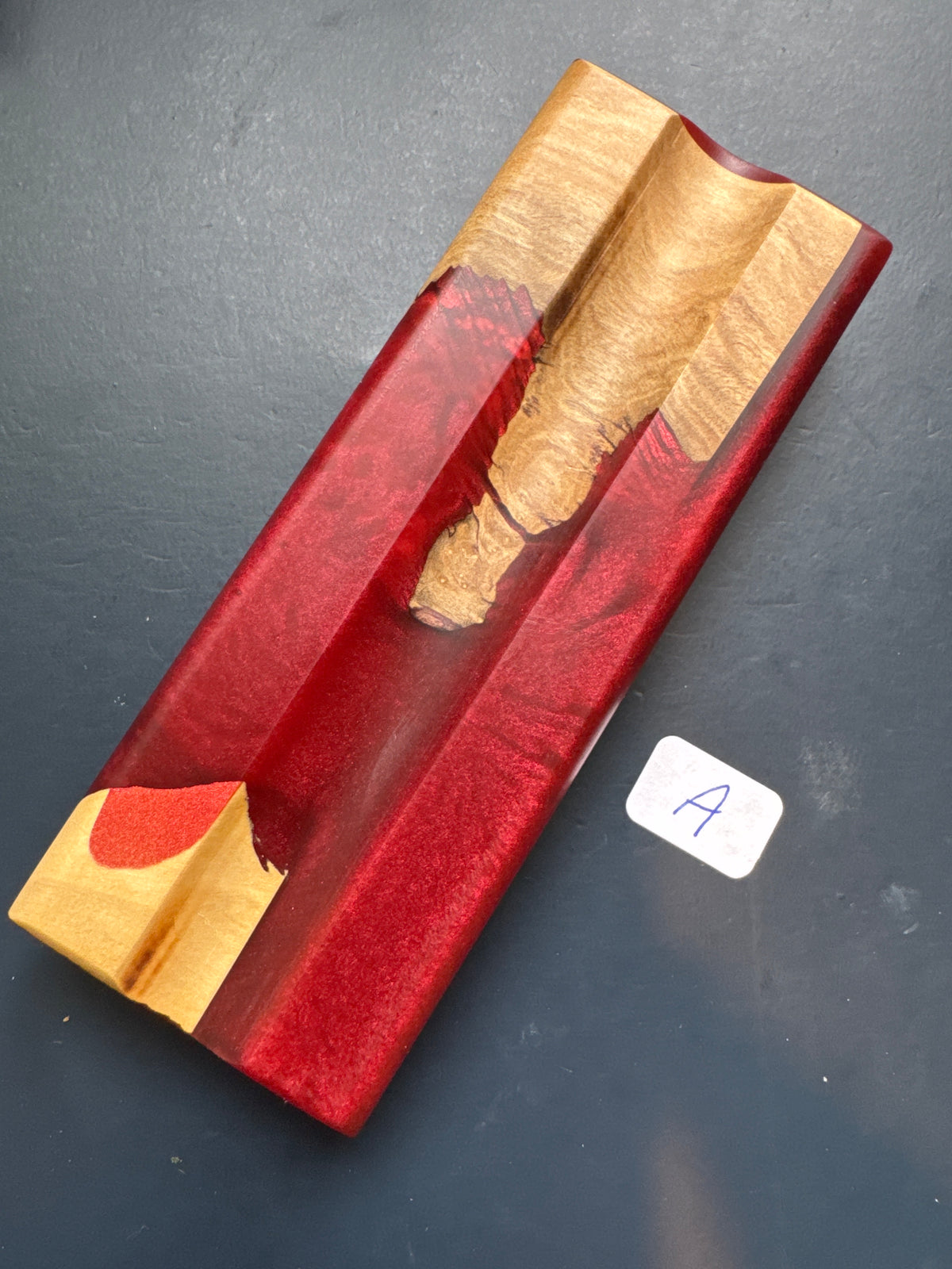 Wood and Epoxy Pen Rest