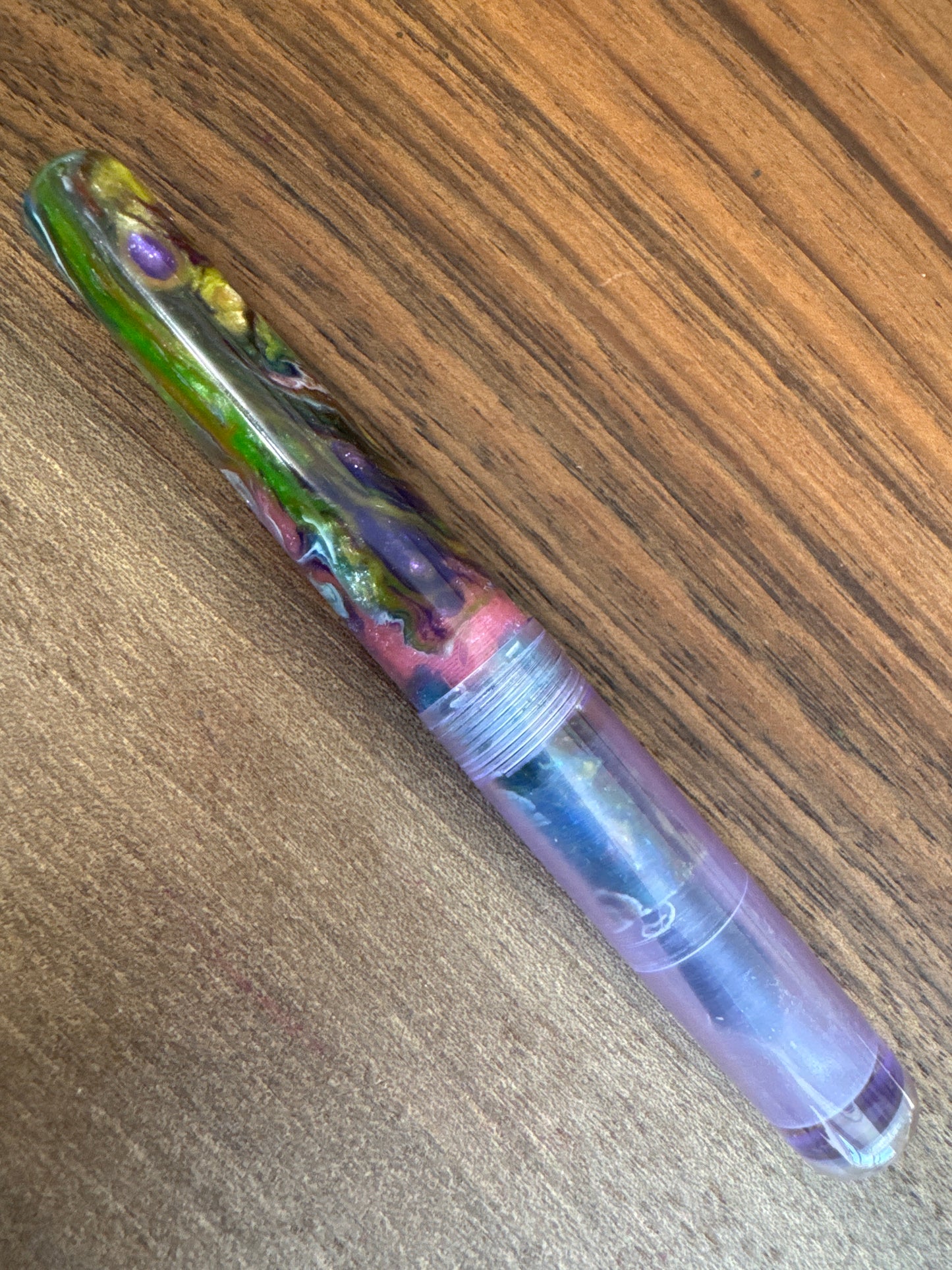 Hinze Pen Co Taschenstift Fountain Pen Atlantis Rising w/acrylic cap
