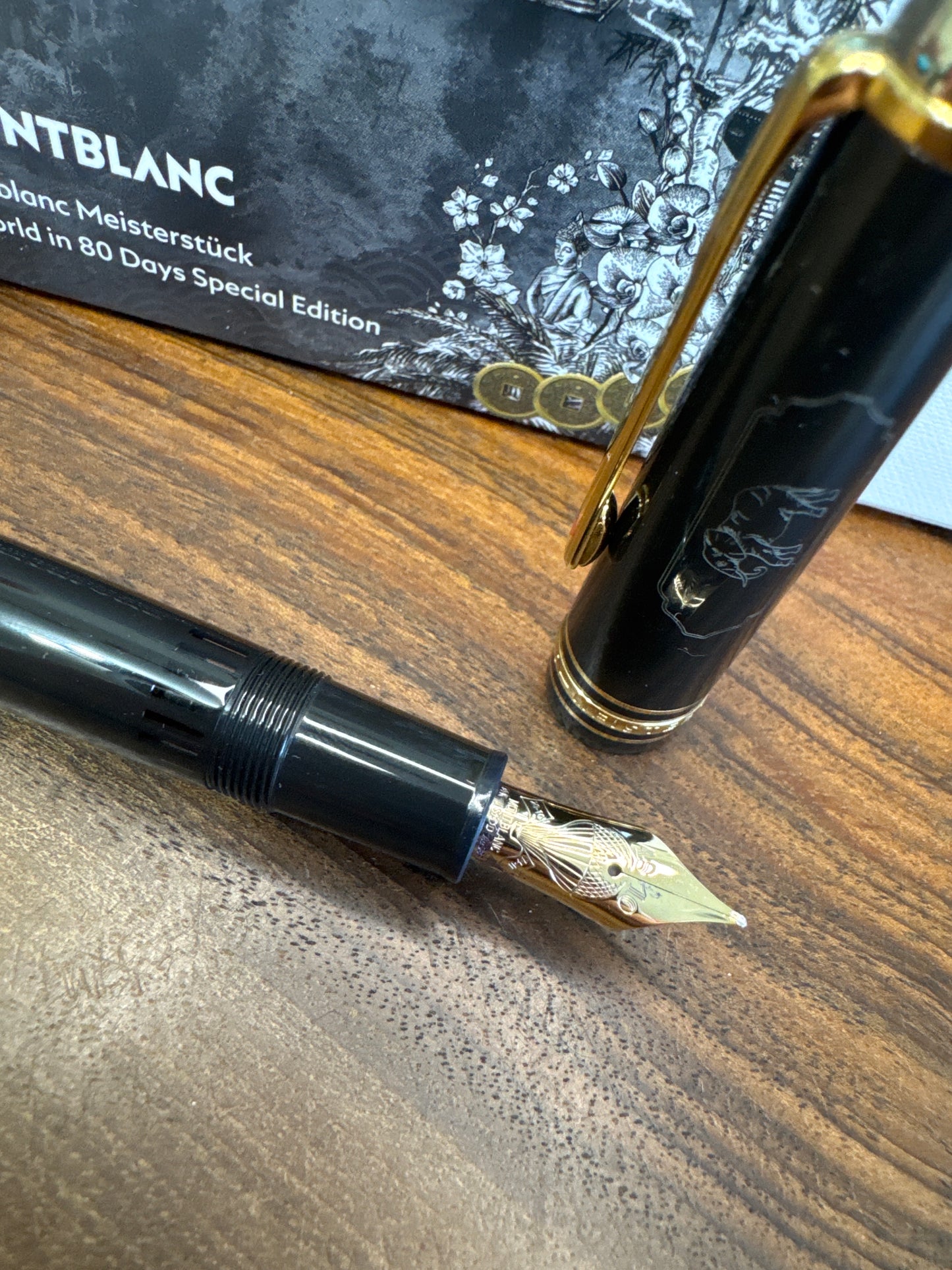 Montblanc Around the World in 80 days Resin Legrand Fountain Pen Year 2