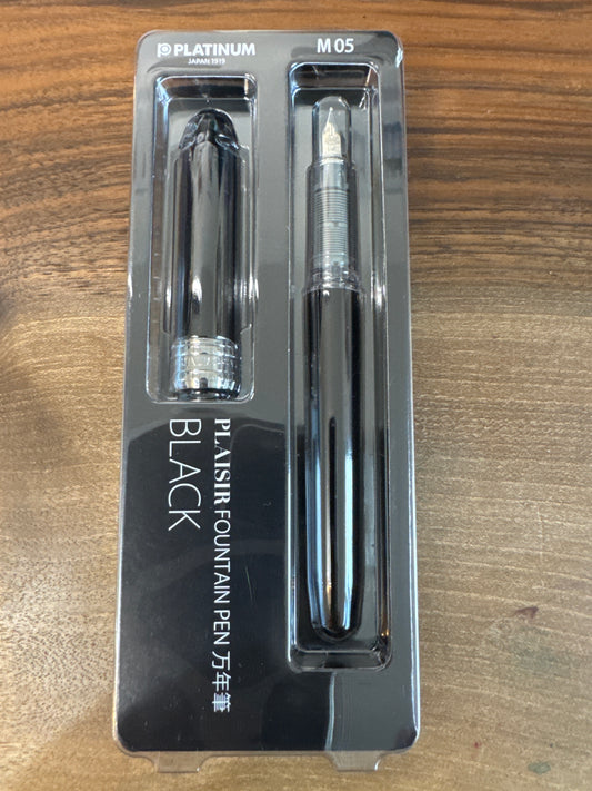 Platinum Plaisir- Medium: Black / Medium