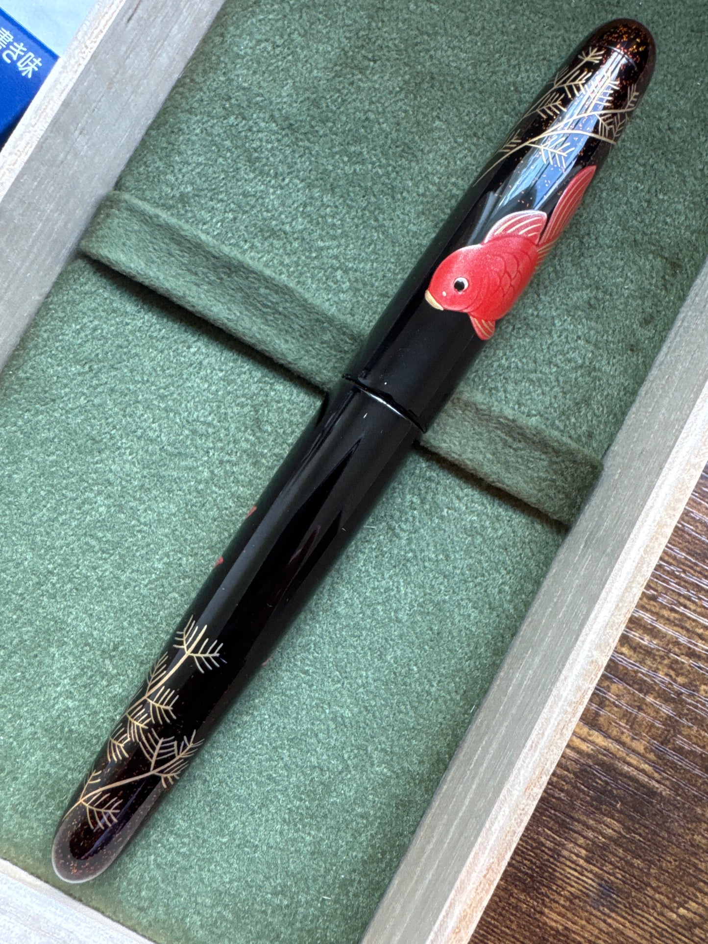 Nakaya Goldfish Maki-e Fountian Pen