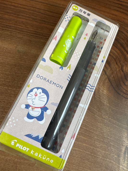 PIlot Kakuno Doraemon Fountain Pen Fine Nib