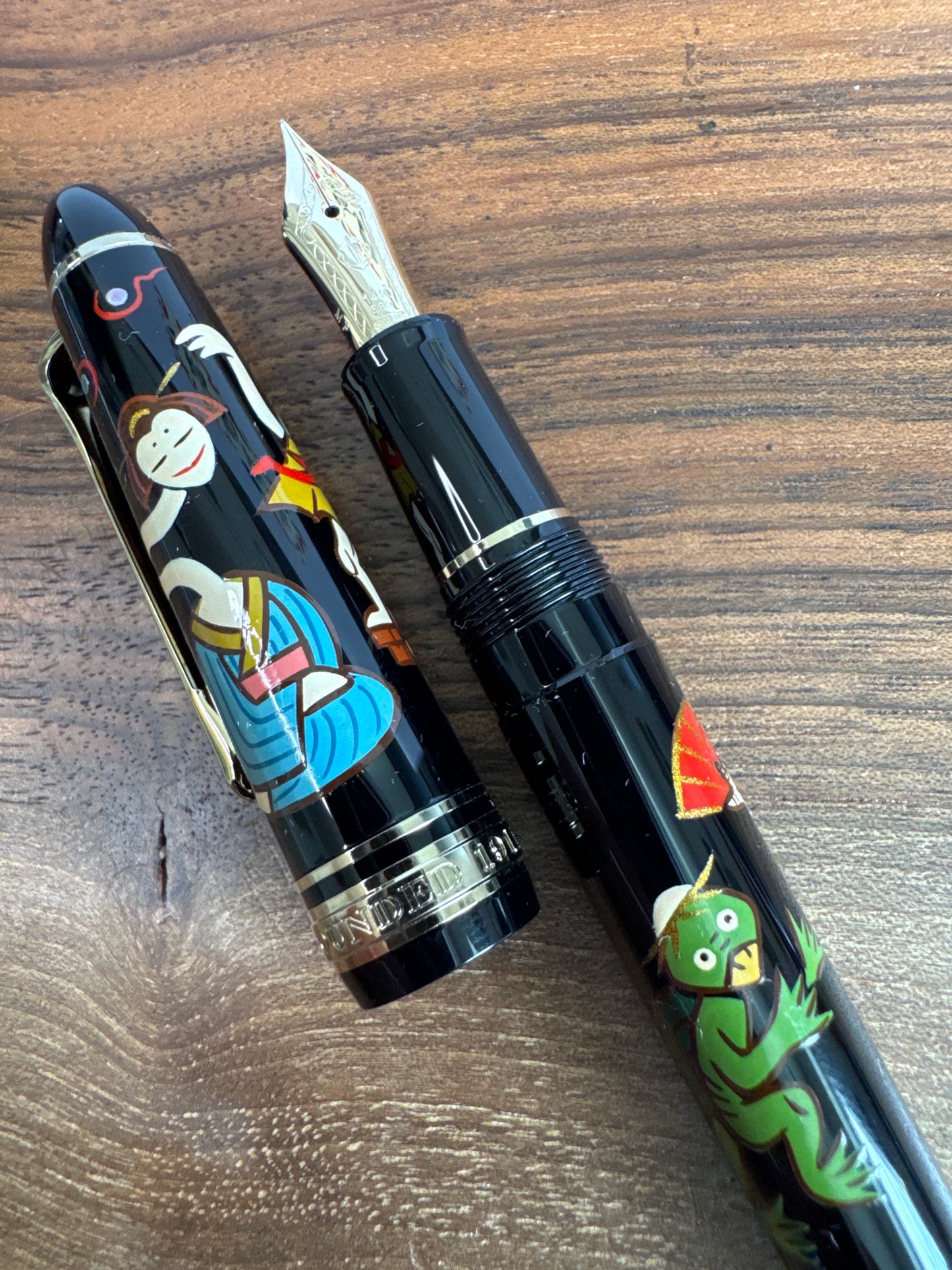 Sailor x Bungubox Yokai Hundred Demons Night Journey Maki-e Fountain Pen