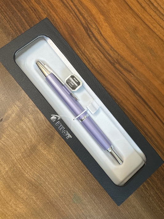 Pilot Vanishing Point Decimo Purple Fine nib