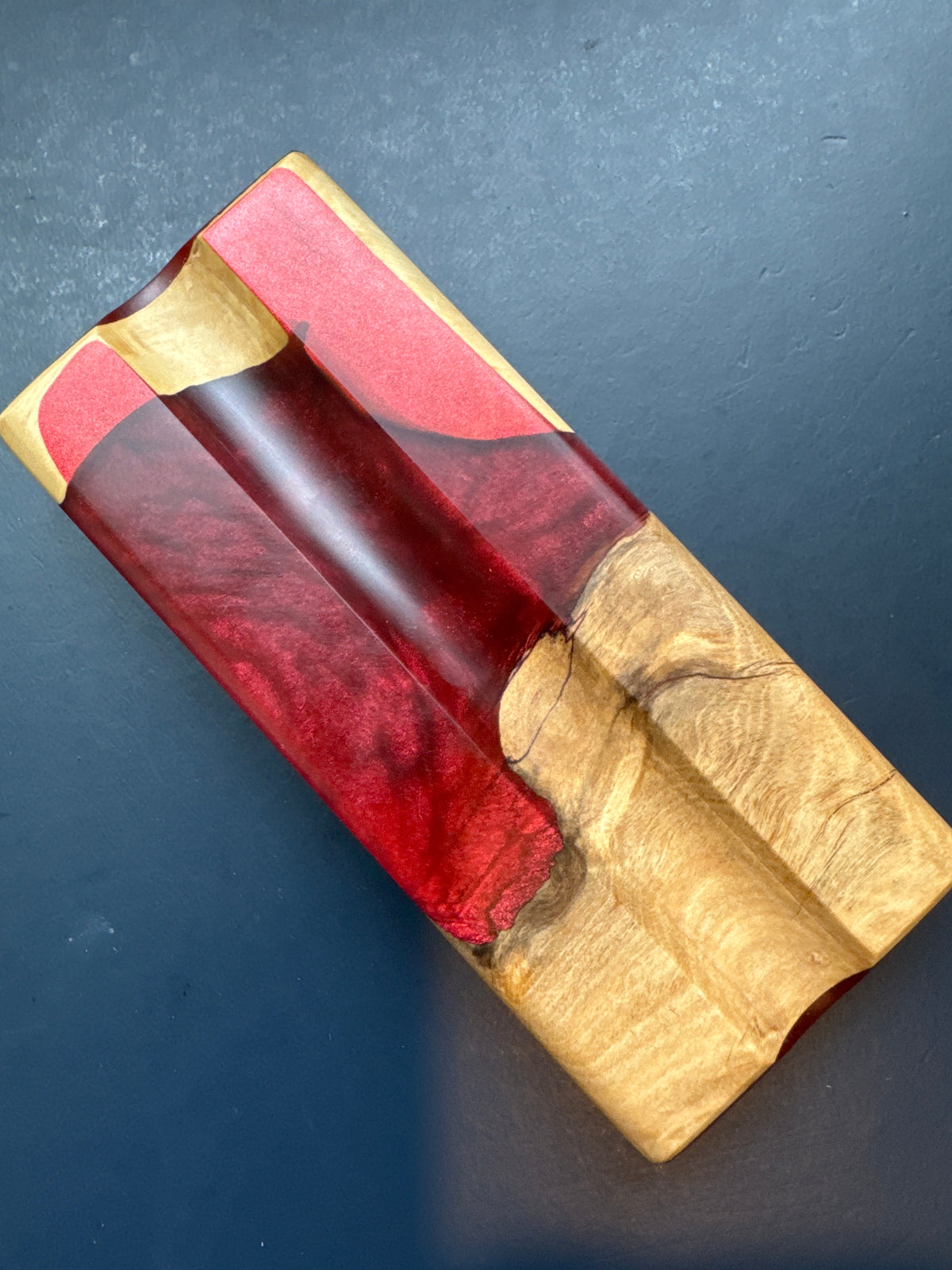 Wood and Epoxy Pen Rest