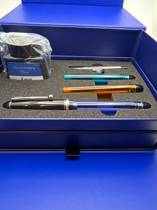 Pilot Custom 74 Fountain Pen 30th Anniversary Set FM