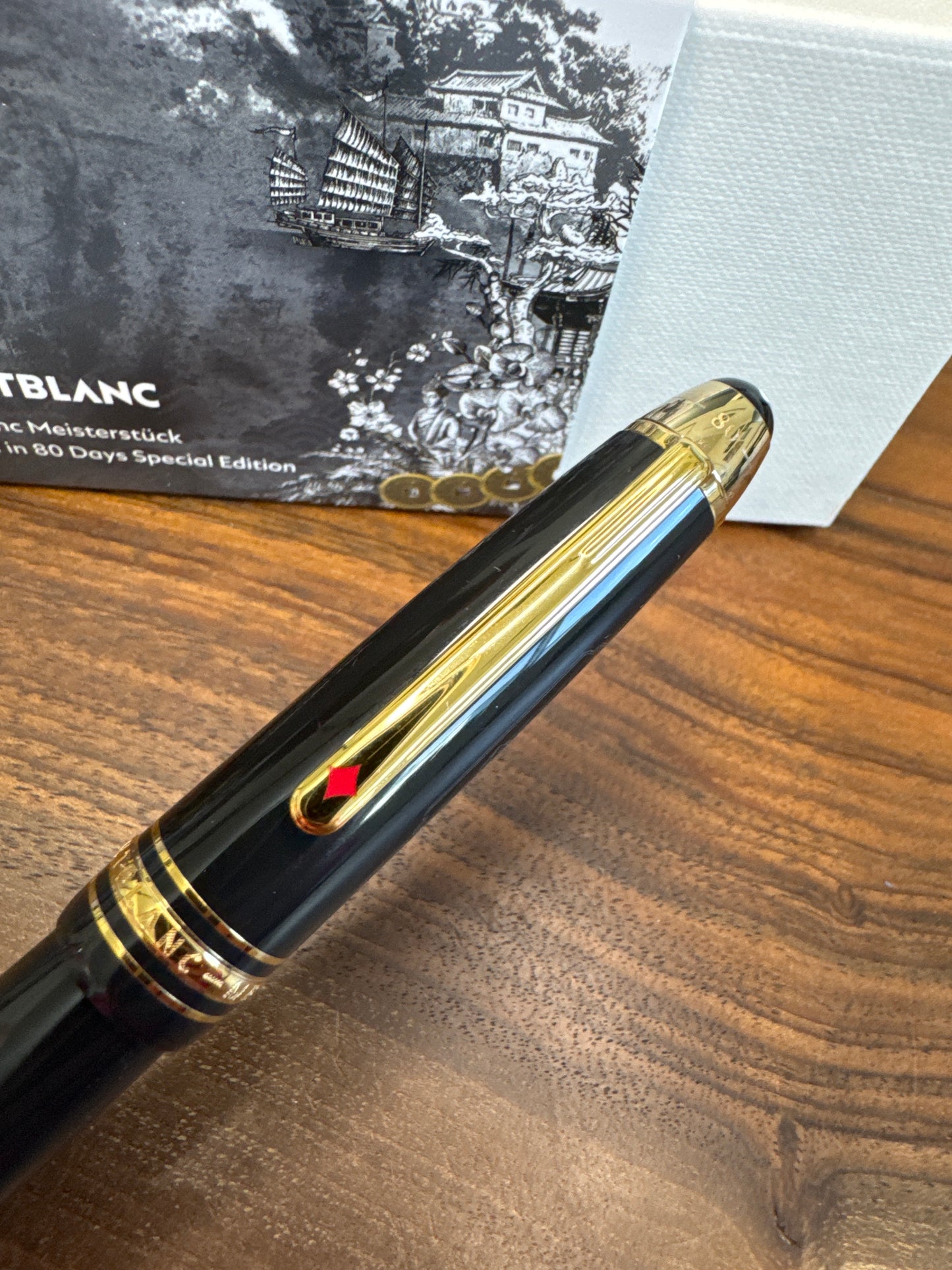 Montblanc Around the World in 80 days Resin Legrand Fountain Pen Year 2