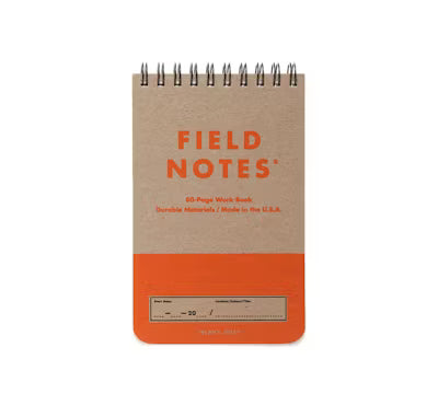 Field Notes Heavy Duty Memo Size Work Book