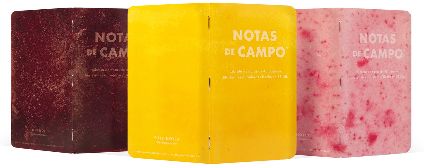Field Notes Paletas