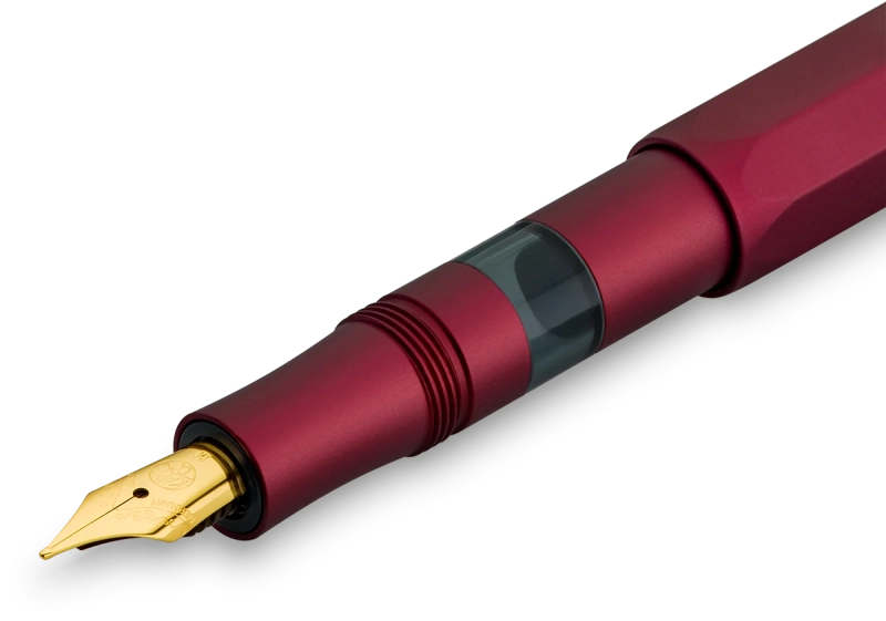 Kaweco Piston Sport AL Fountain Pen Starter Set Bordeaux