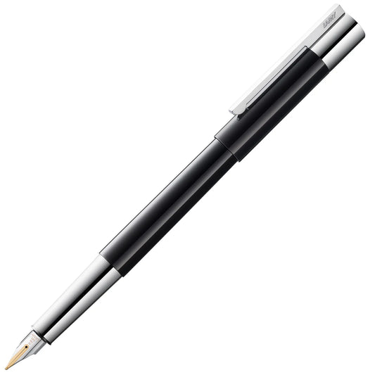 Lamy Scala Fountain Pen Piano Black Medium Nib