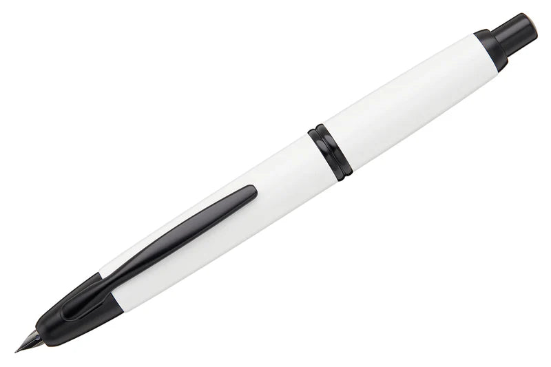 Pilot Vanishing Point Fountain Pen White/Black "Stormtrooper" Medium