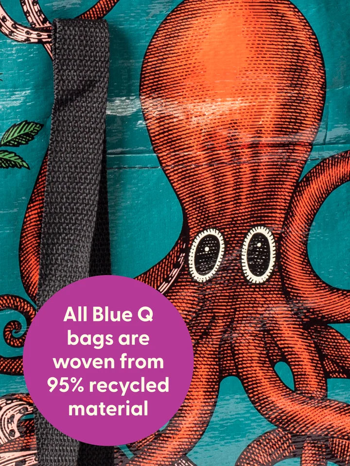 Blue Q Octopus Shoulder Tote