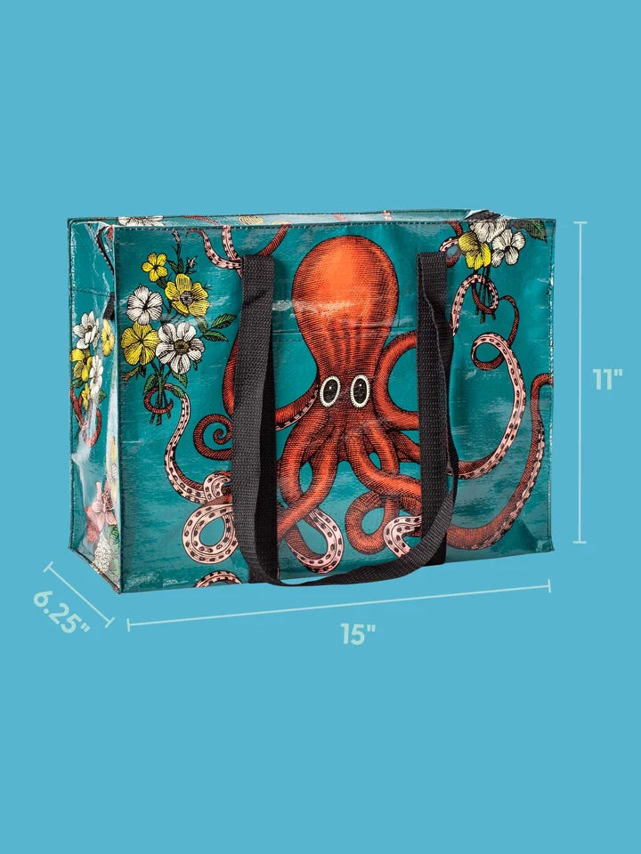 Blue Q Octopus Shoulder Tote