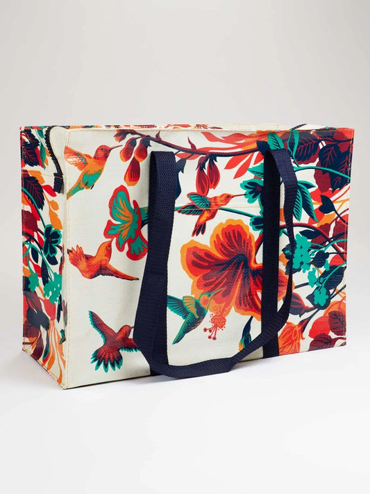 Blue Q Hummingbird Shoulder Tote