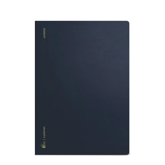 Wonderland 222 Undated Weekly Planner-Core-Unstacked Weekend Deep Pacific
