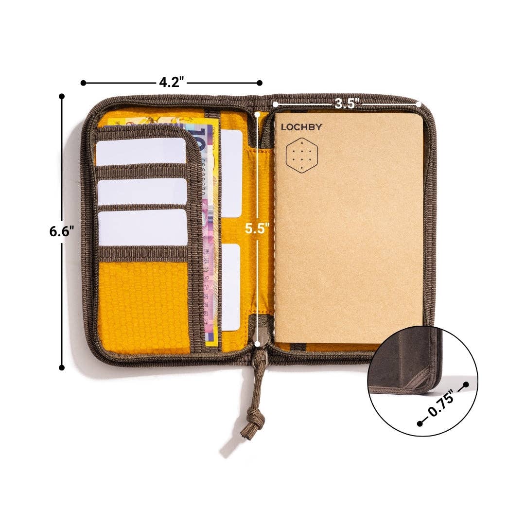 Pocket Journal Wallet Edition: Bumblebee