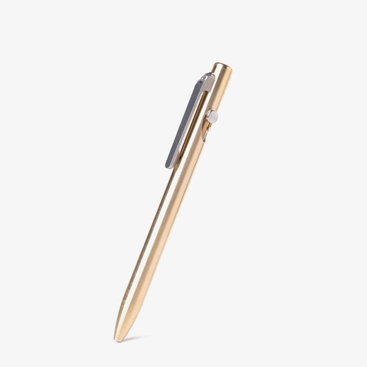 Tactile Turn Slim Bolt Action Pen: Bronze / Short