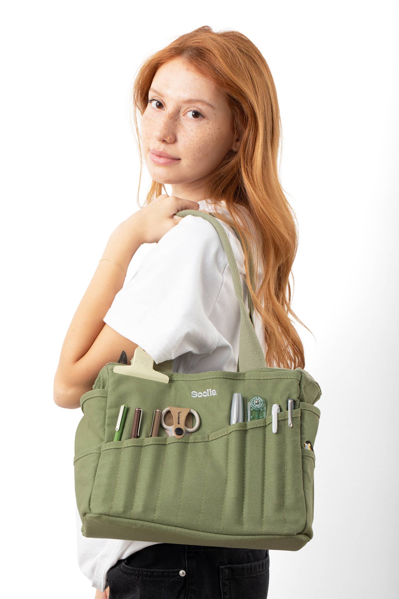 Soolla Studio Artist Bag, Blackout, Art Supply Bag