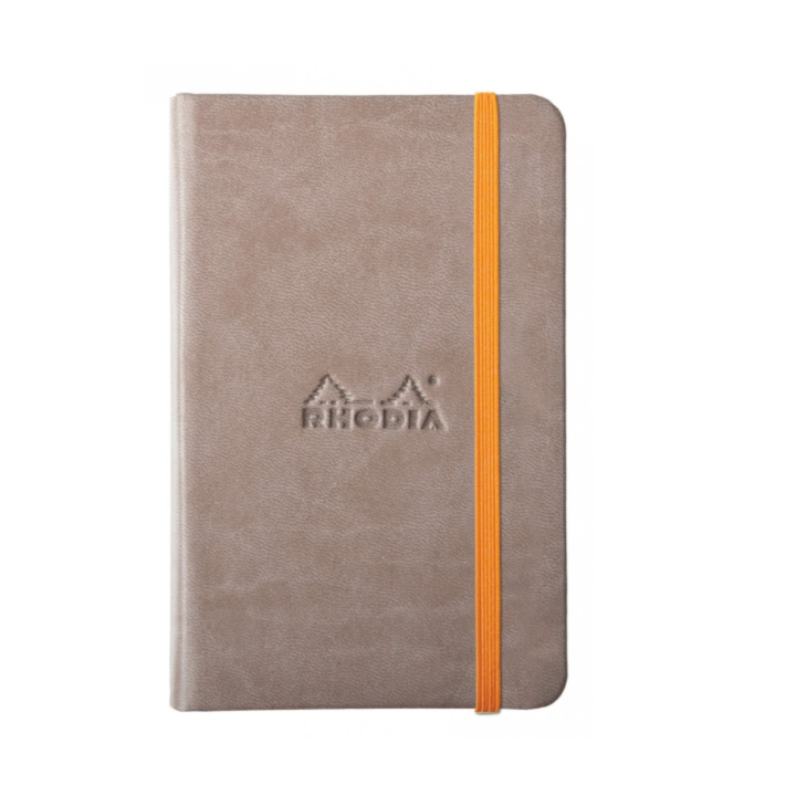 Rhodiarama Hardcover Webnotebook - 5.5 x 8.25 (A5): Anise (Lined Paper)