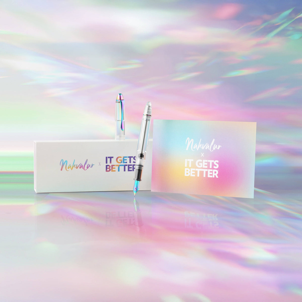 Nahvalur Fathom Pride Fountain Pen: Stub