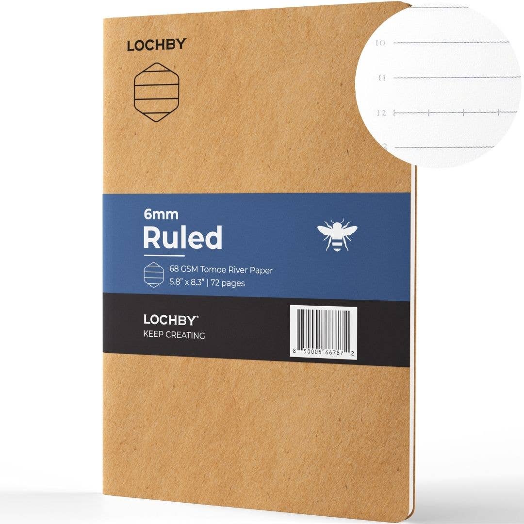 Lochby A5 Ruled Notebook