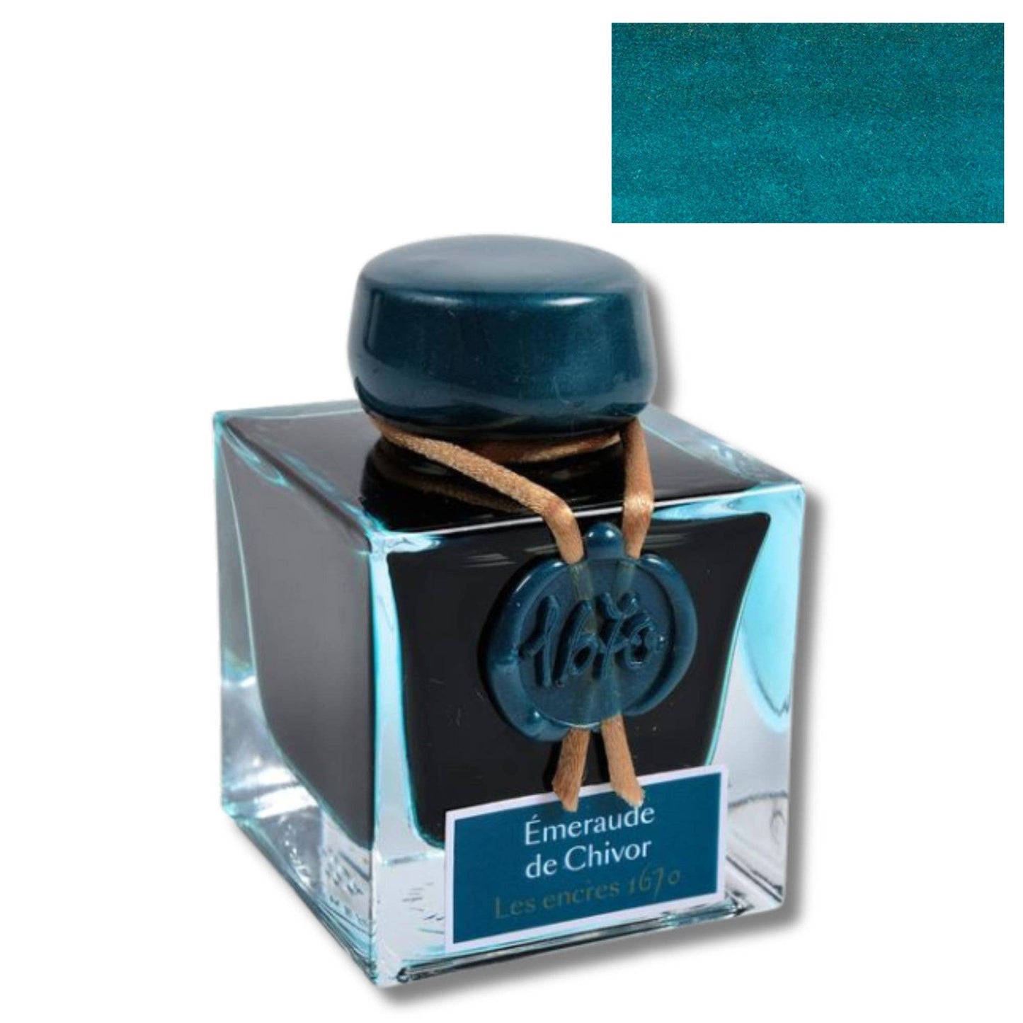 Herbin 1670 Anniversary Inks with Gold Shimmer  : Opale Nocturne