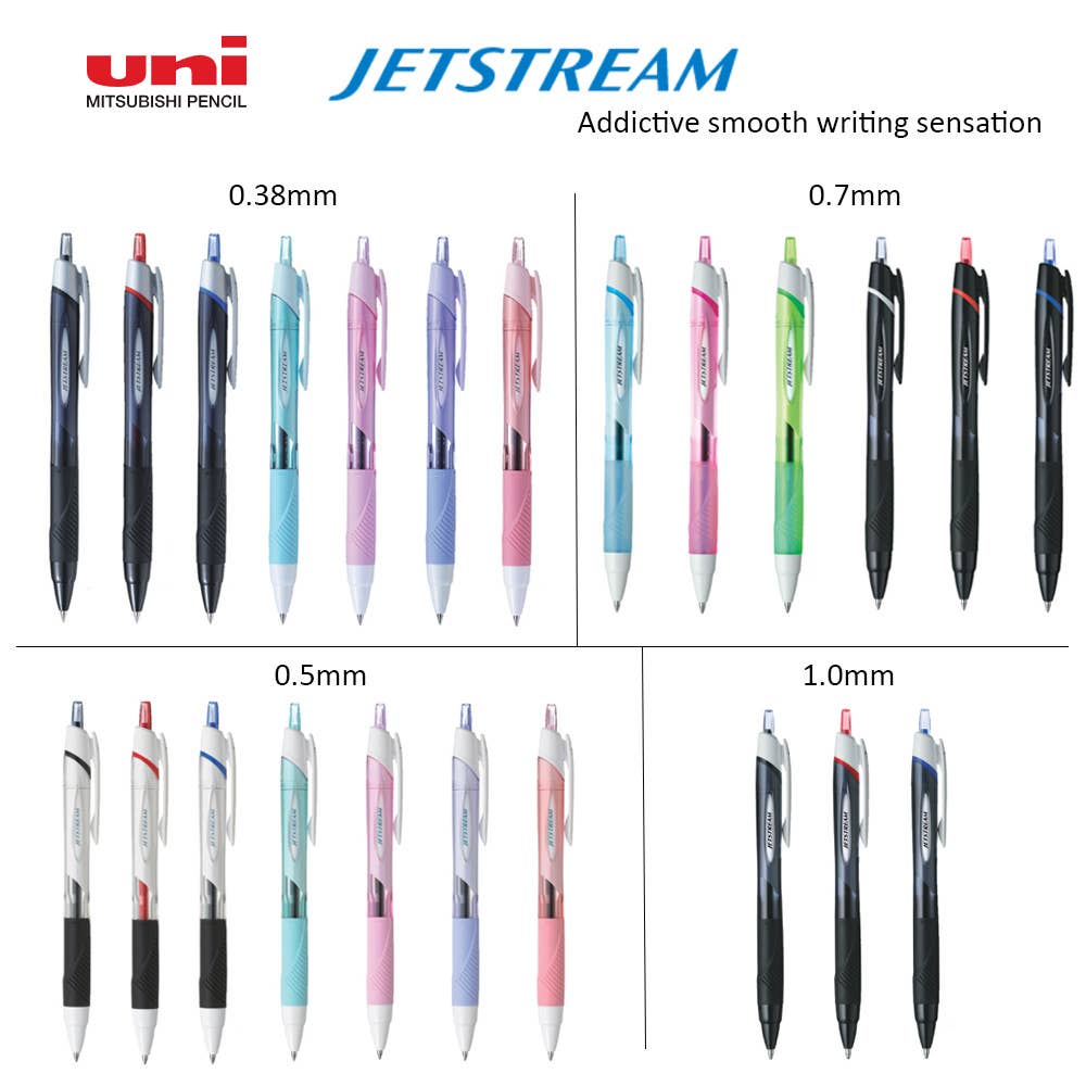 JETSTREAM UNI BALLPOINT PEN STANDARD: Skyblue / 0.38mm