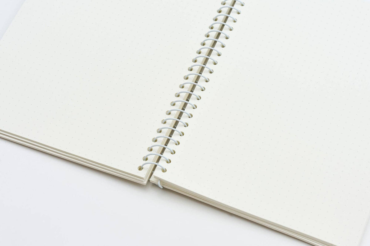 Blackwing A5 Spiral Notebook - White: Blank
