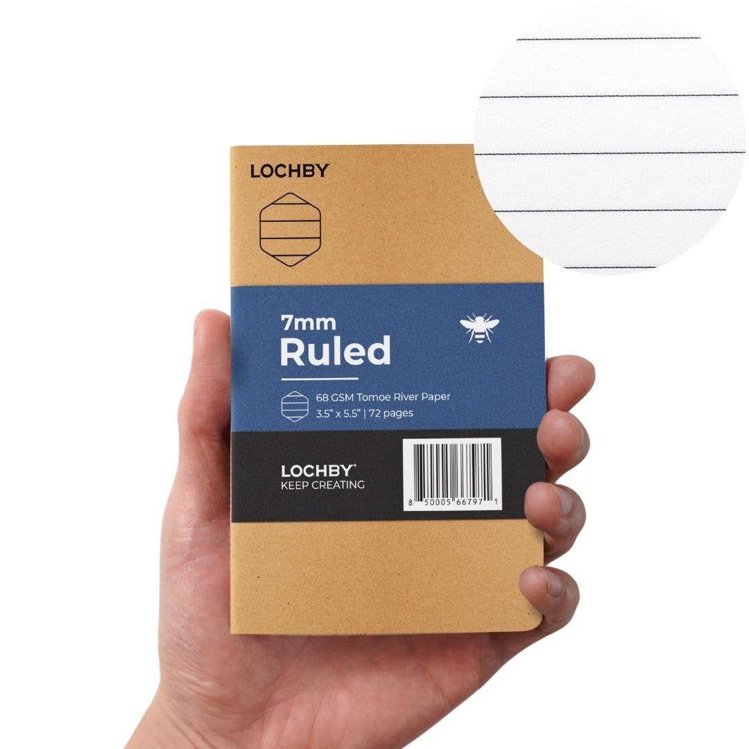 Lochby Pocket-size Ruled Notebook