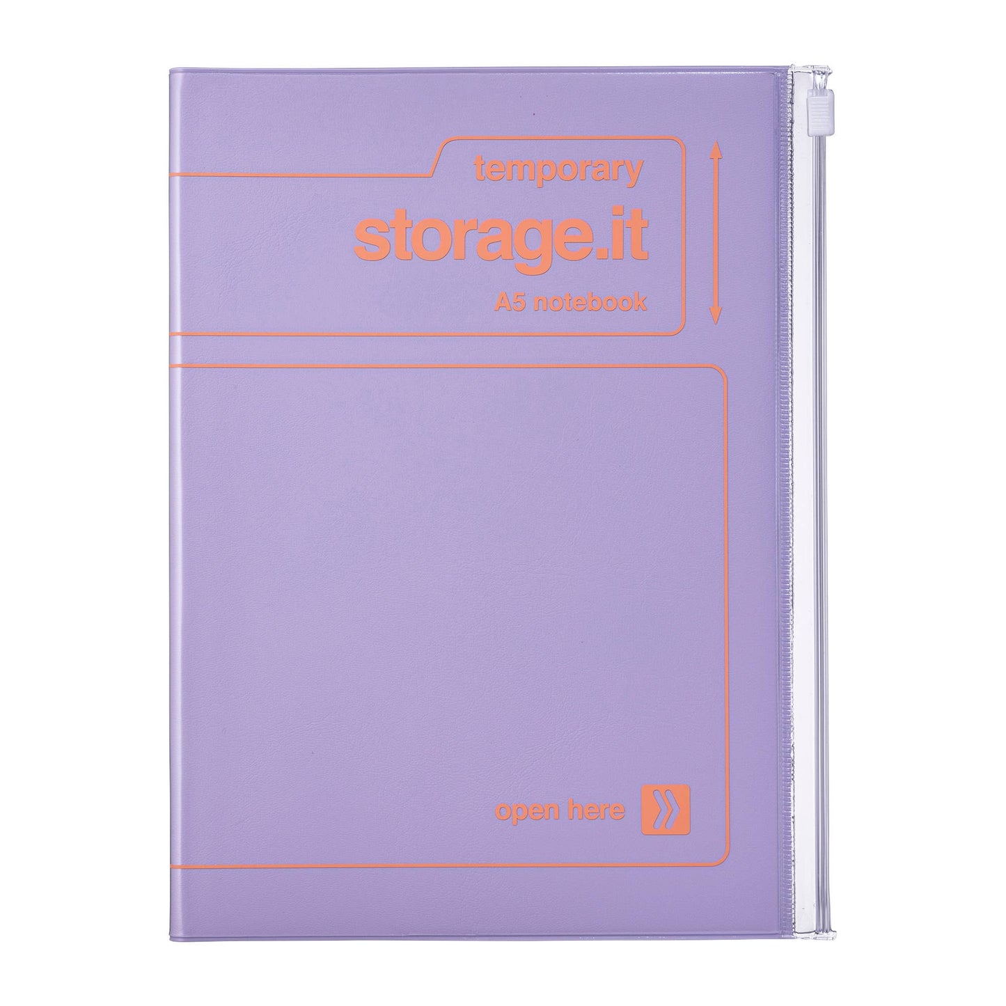 Vol.2 Eco-friendly refillable Notebook A5 / STORAGE.it: Blue