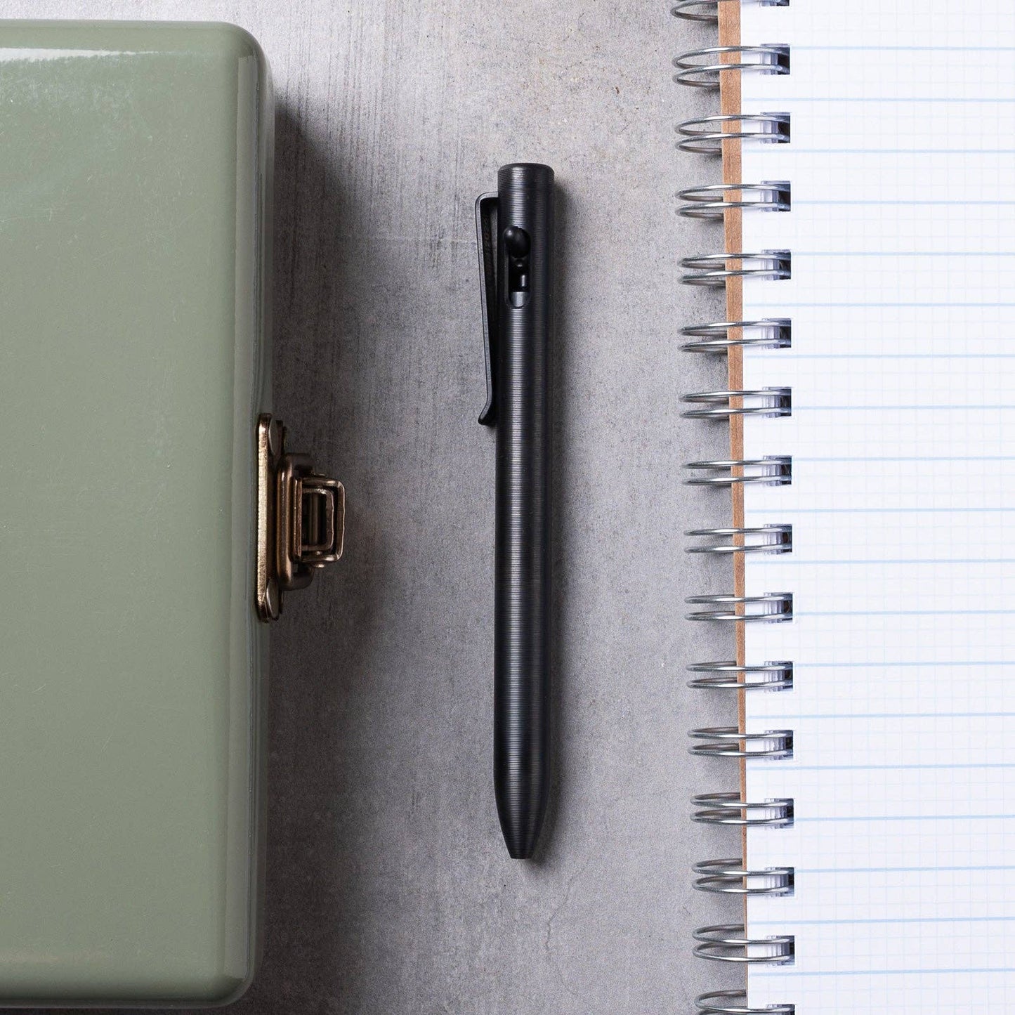 Tactile Turn Switch Pen: Stonewashed / Standard
