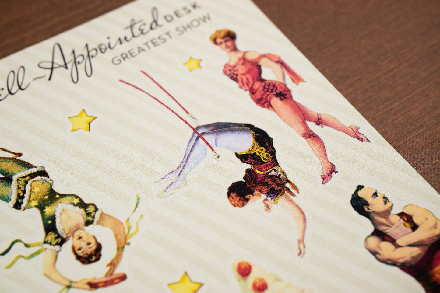 Greatest Show Circus Sticker Sheet
