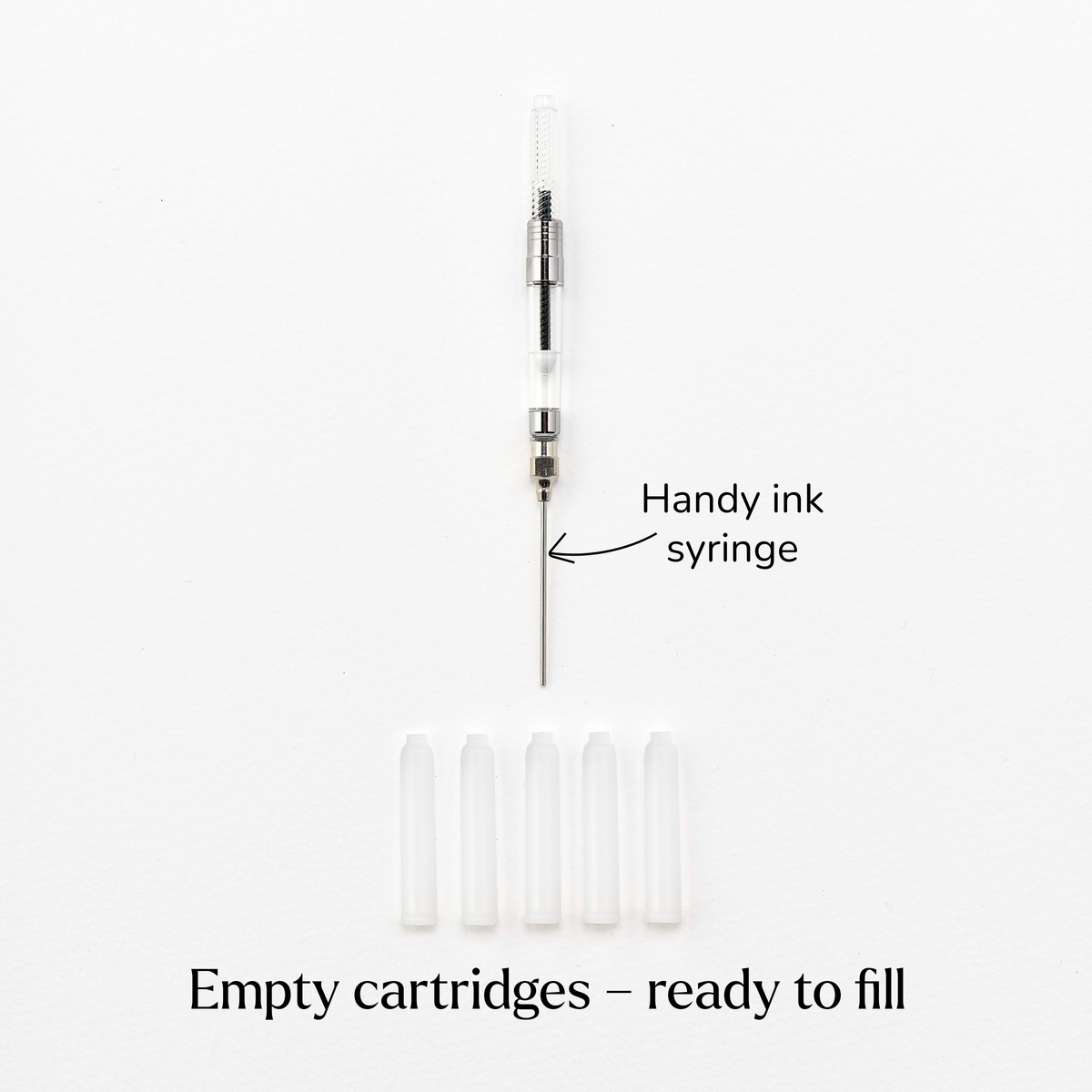 Refillable Ink Cartridges (pack of 5): Empty – Ready to Fill