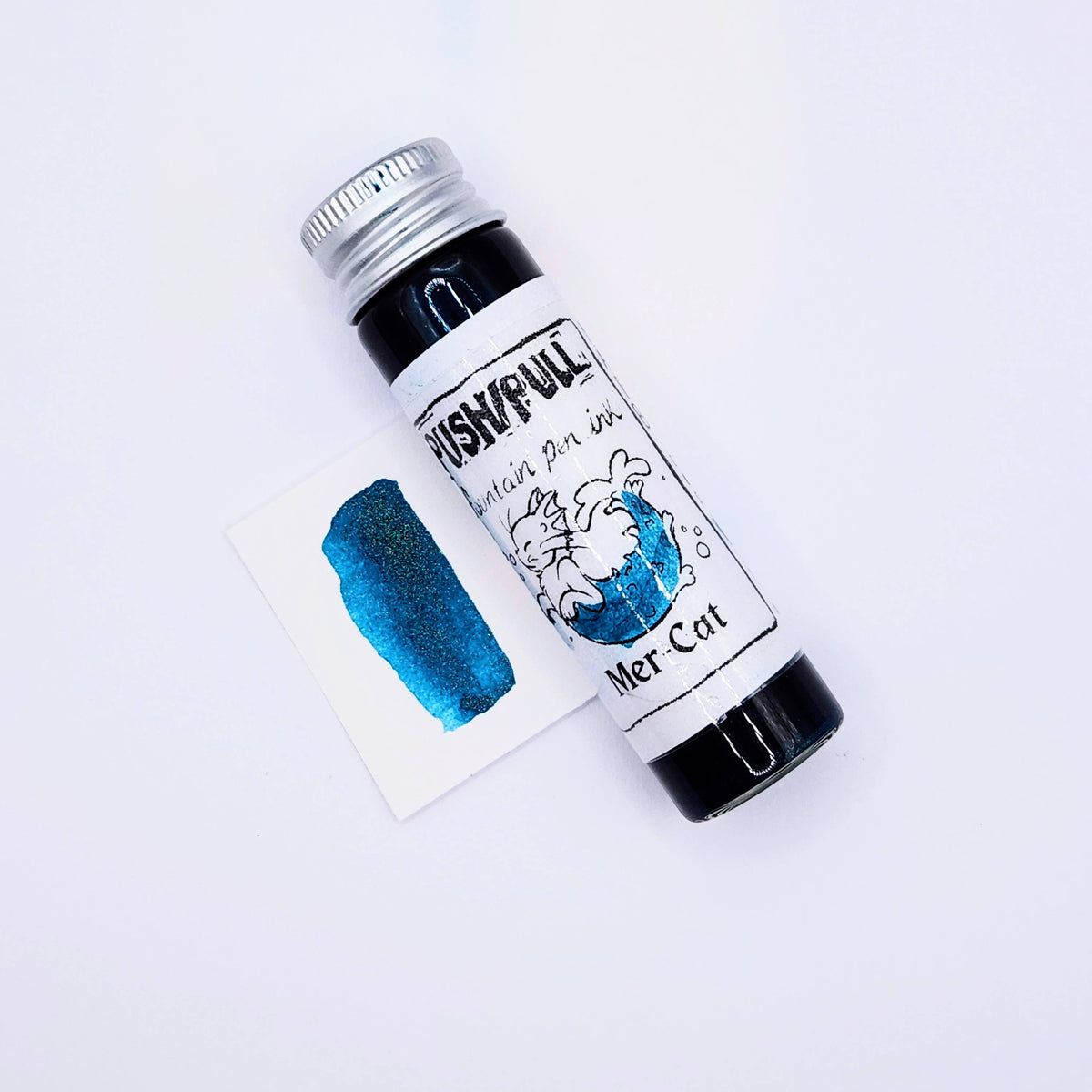 Push/Pull Fountain Pen Ink - Mer-Cat