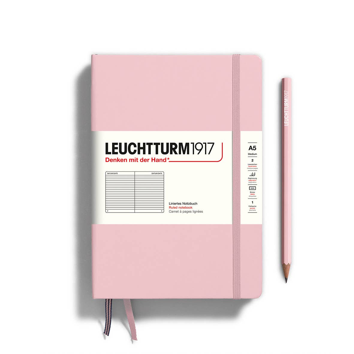 Leuchtturm Notebooks - Medium (A5): Rising Sun / Hardcover / Plain