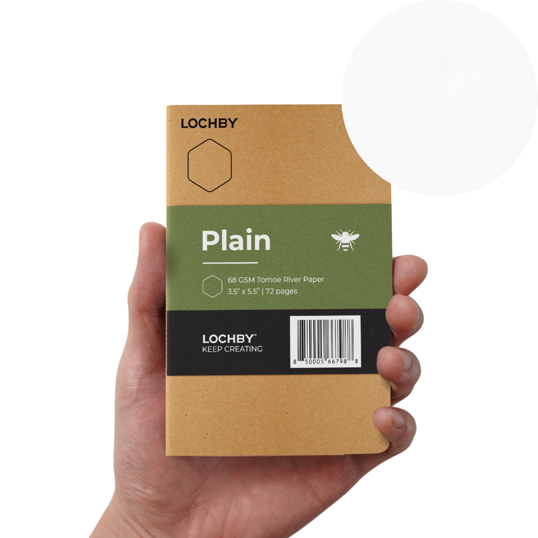Lochby Pocket-size Plain Notebook