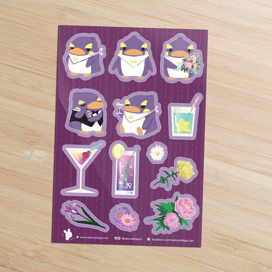 Sakuradragon Pompy Sticker Sheet