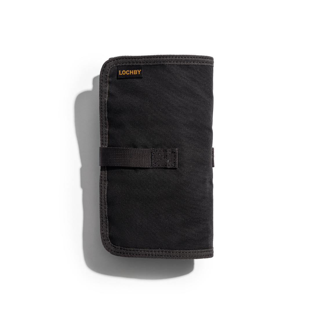 Lochby Tool Roll: Nautical/Navy Cream