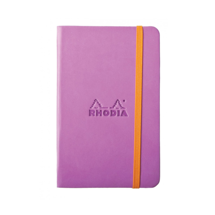 Rhodiarama Hardcover Webnotebook - 5.5 x 8.25 (A5): Anise (Lined Paper)