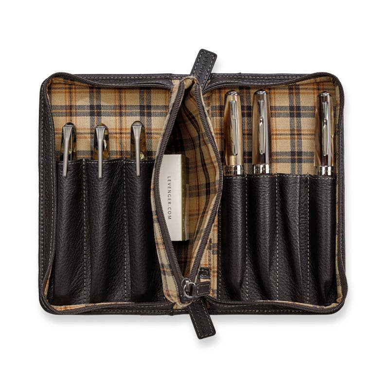 Bomber Jacket Omnipurpose Pen Case: Mocha