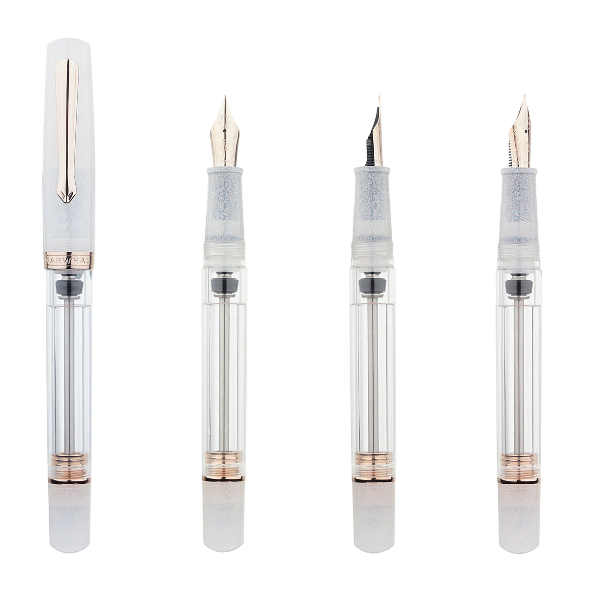 Nahvalur Original Plus Matira Quartz Fountain Pen: Medium